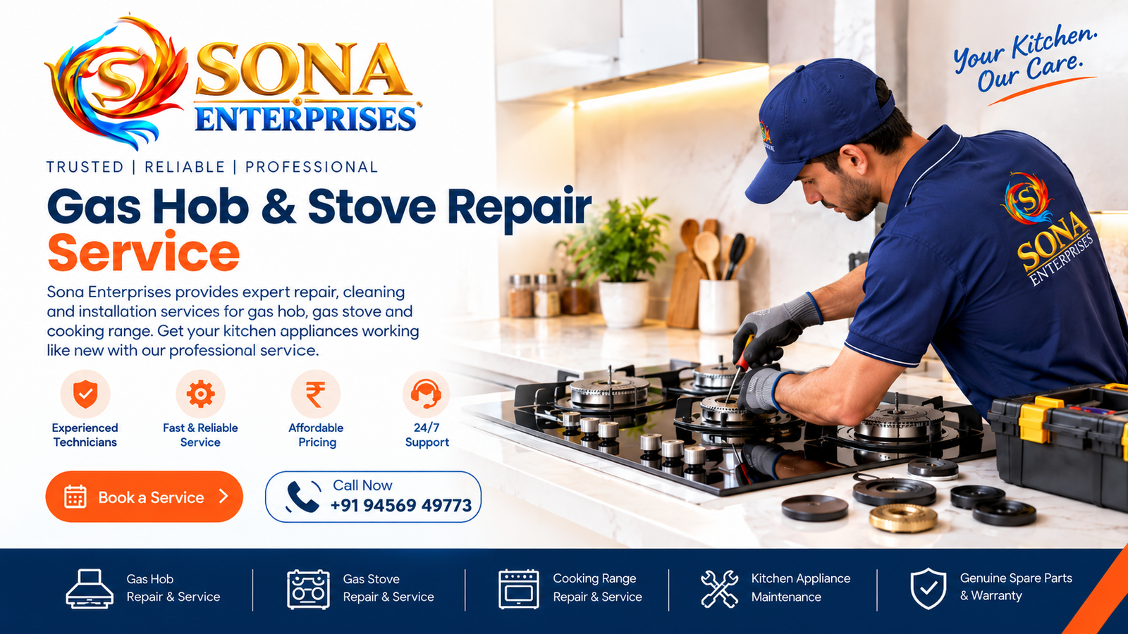 Sona Enterprises Gas Stove and Hob Repair Service